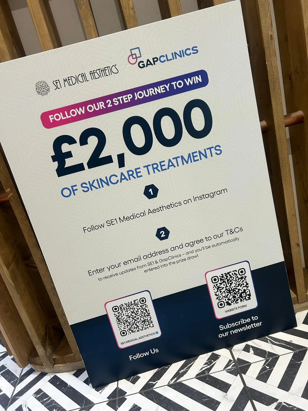 SE1 2025 Bermondsey Street Festival £2,000 skincare treatment giveaway