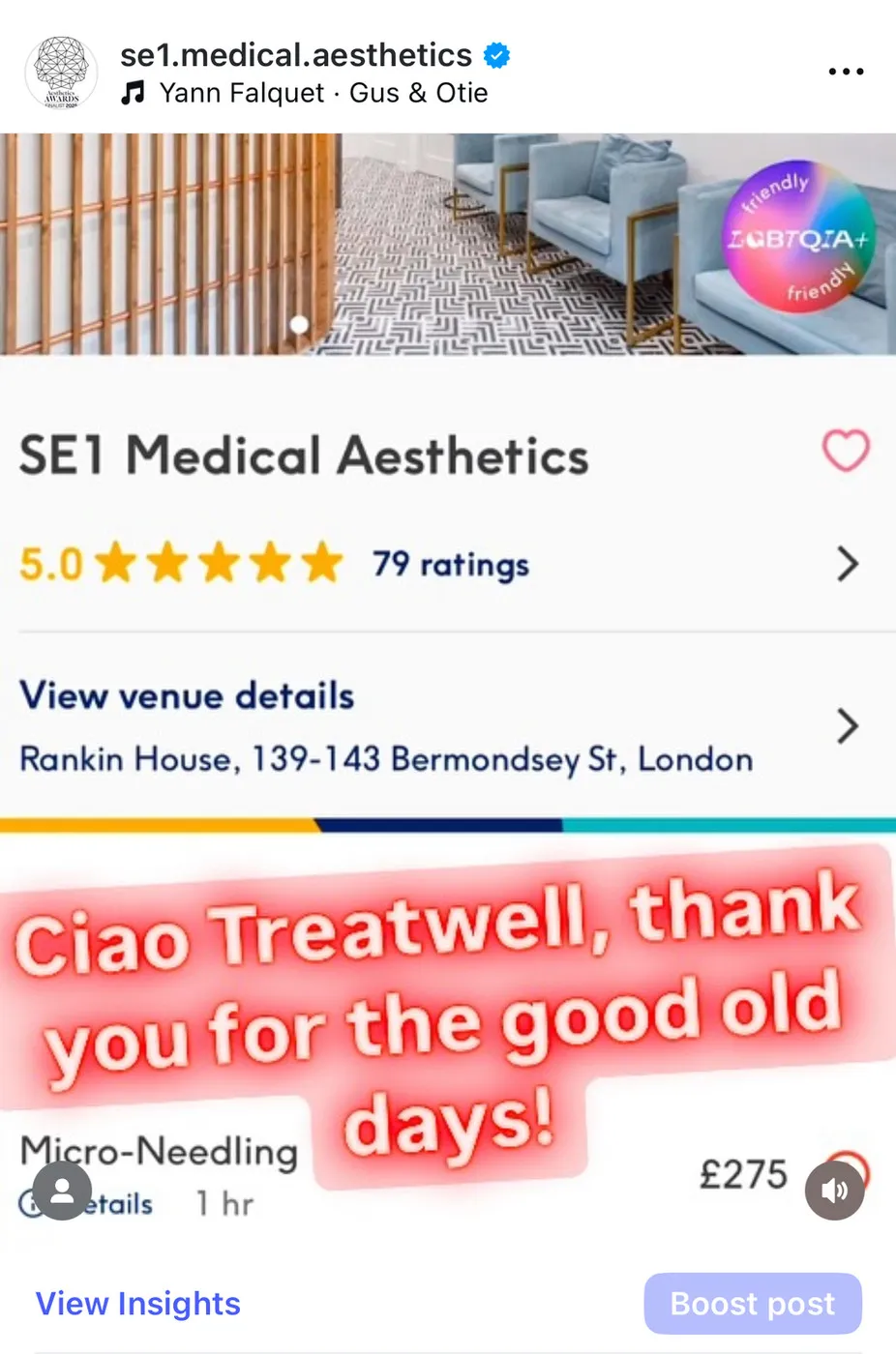 SE1 on Treatwell