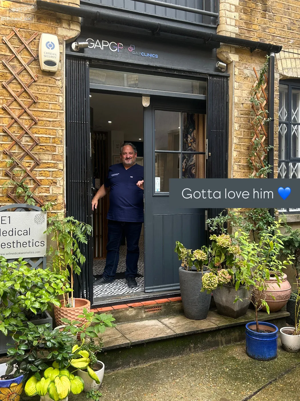 SE1 medical GapCLINICS GAPGP Bermondsey Street London