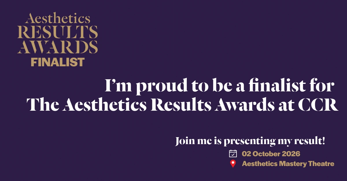 Aesthetics Results Awards finalist announcement
