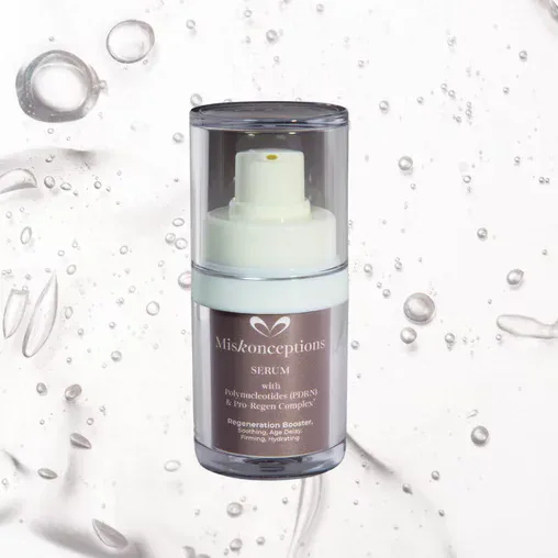 Polynucleotide facial serum treatment