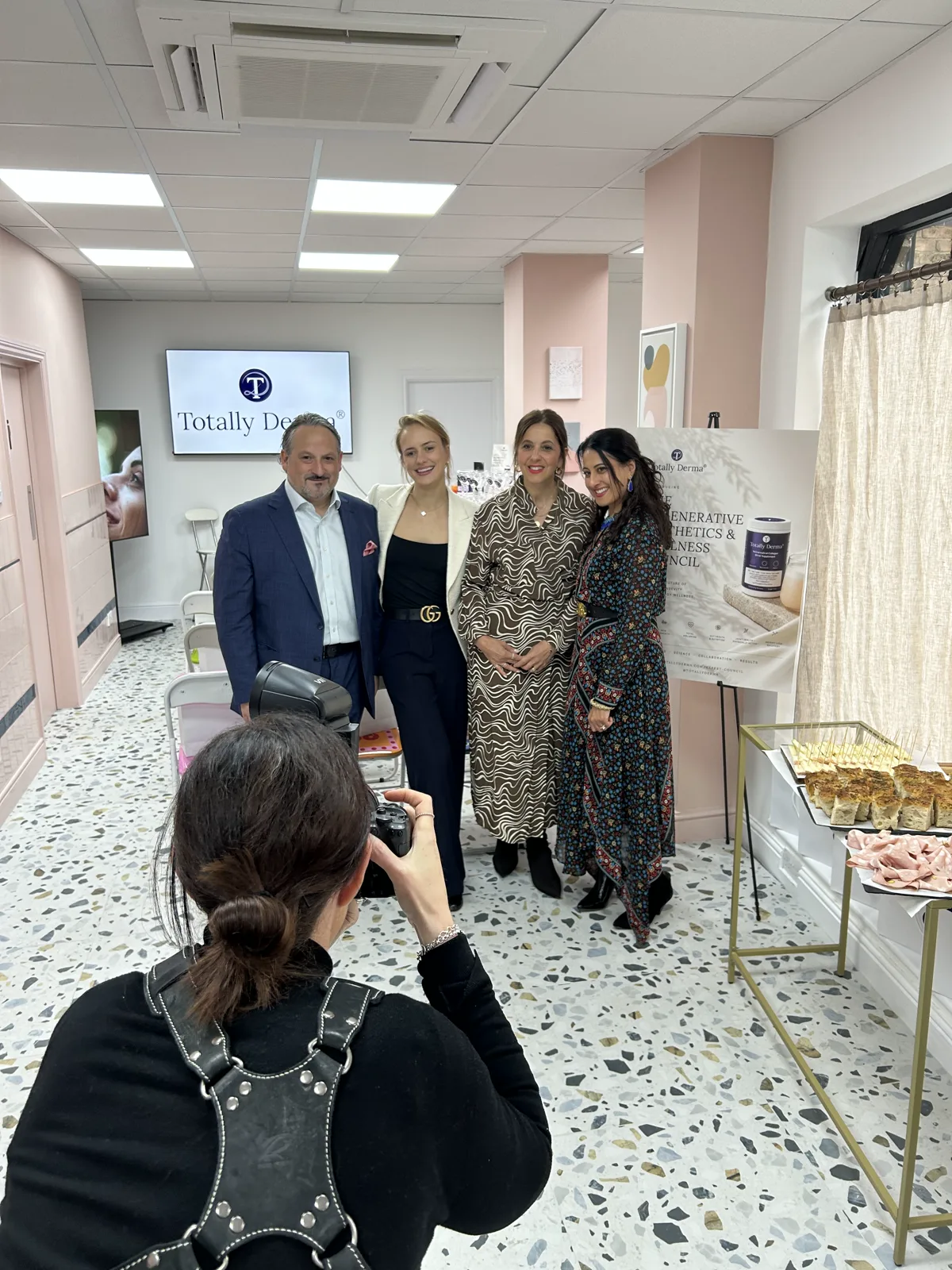 Guests gathered at the Totally Derma® RAW Council