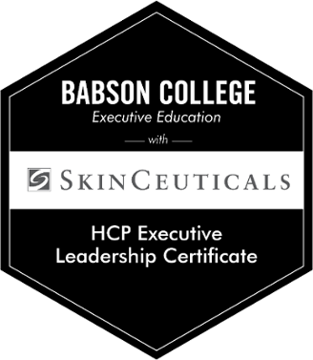 Babson College and SkinCeuticals HCP Executive Leadership Certificate