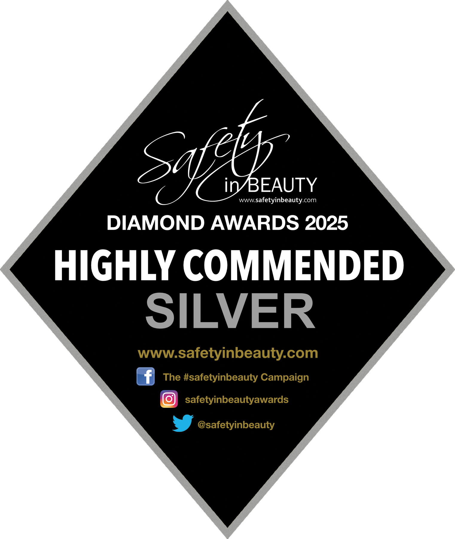 Safety in Beauty Awards logo